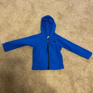 Royal blue fleece jacket